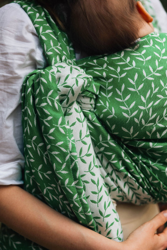 Gewebtes Tragetuch Enchanted Nook Evergreen