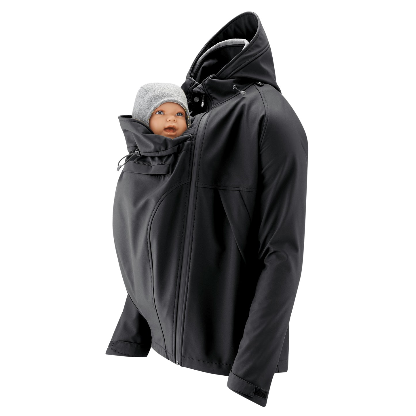 Der Papa-Klassiker! Die sportliche 3-in-1 Softshell-Jacke begleitet dich von der Übergangszeit bis in den Winter – 100% wetterfest und atmungsaktiv.