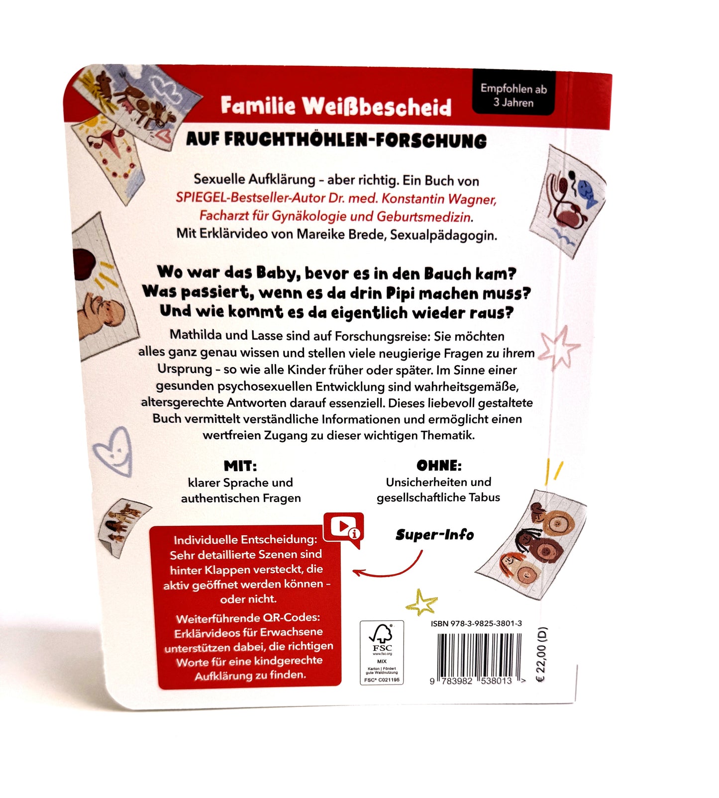 Keine Märchen vom Klapperstorch! Das moderne Aufklärungsbuch erklärt Schwangerschaft, Geburt und Zeugung biologisch korrekt und absolut kindgerecht.