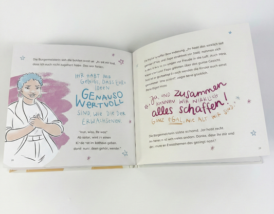 Ich habe auch was zu sagen! Ein ermutigendes Bilderbuch über Kinderrechte, Demokratie in der Familie und warum auch kleine Stimmen zählen.