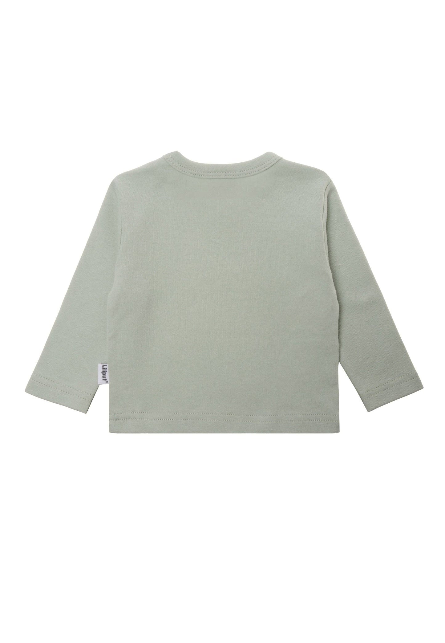 Für kleine Herbst-Fans! Das kuschelige Langarmshirt aus reiner Baumwolle mit niedlichem Kürbis-Print und Schulterknöpfen für einfaches Anziehen.