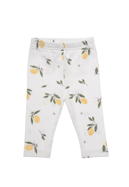 Bequem, elastisch und formstabil. Die fröhliche Sommer-Leggings aus weichem Baumwoll-Jersey macht jede Bewegung mit, ohne einzuengen.