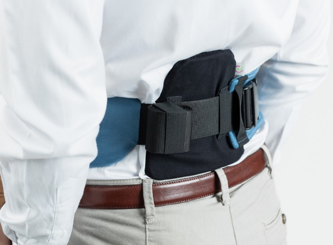 Das Ende der Rückenschmerzen beim Tragen! Die ergonomische Lendenwirbelstütze verteilt das Gewicht optimal und entlastet deine Wirbelsäule spürbar.