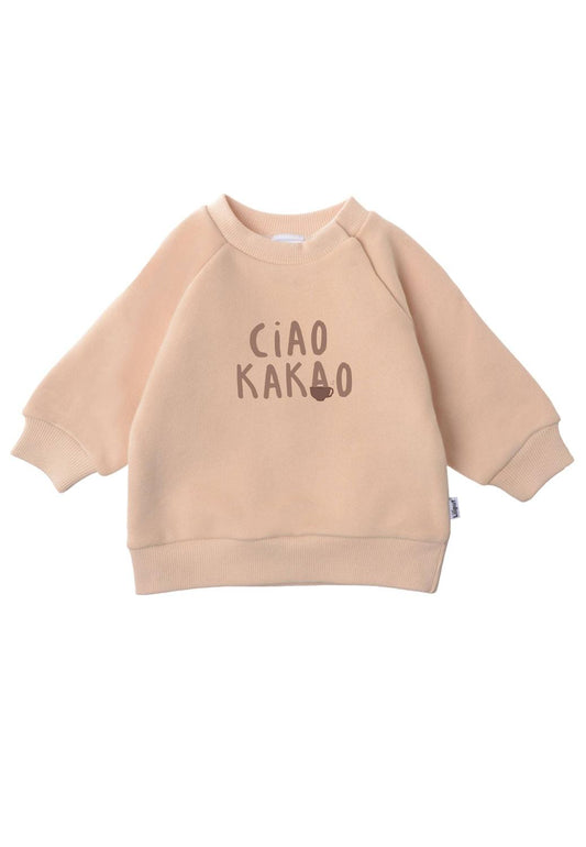 Der Gute-Laune-Garant für jeden Tag! Das trendige Sweatshirt mit dem beliebten """"Ciao Kakao""""-Print ist kuschelweich und lässig geschnitten.""