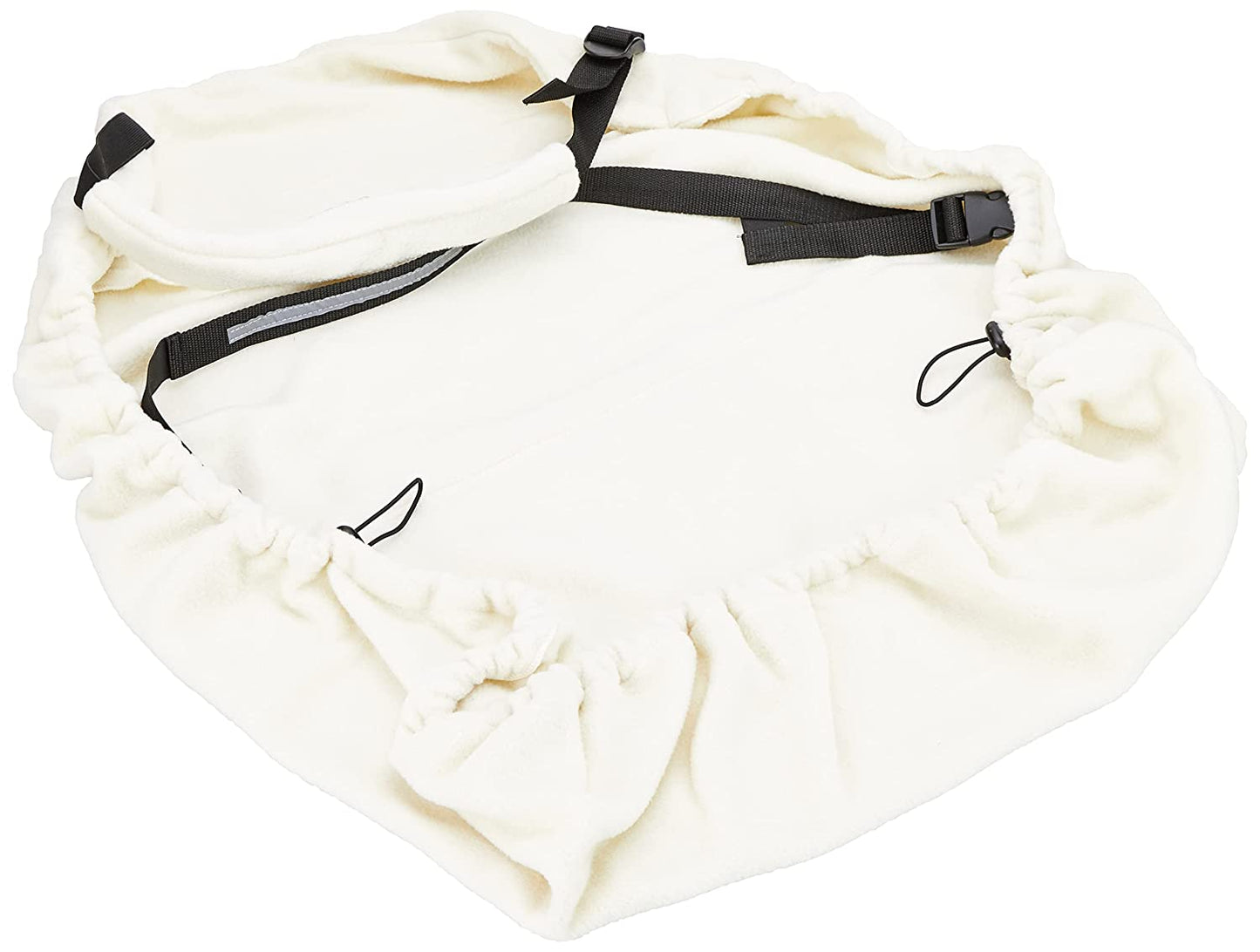 Die wärmende Schicht für kalte Tage! Das kuschelige Fleece-Cover passt universell über jede Babytrage und bietet Reflektoren für mehr Sicherheit.
