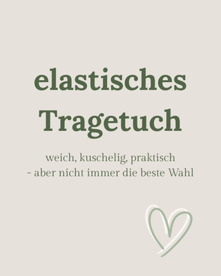 elastisches Tragetuch