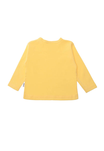 Liliput 2er-Pack Langarmshirts mit Zitronen-Print – weiß & gelb, 100% Baumwolle, weich & atmungsaktiv. Mit Druckknöpfen. Größen 62/68–86/92. Jetzt entdecken!
