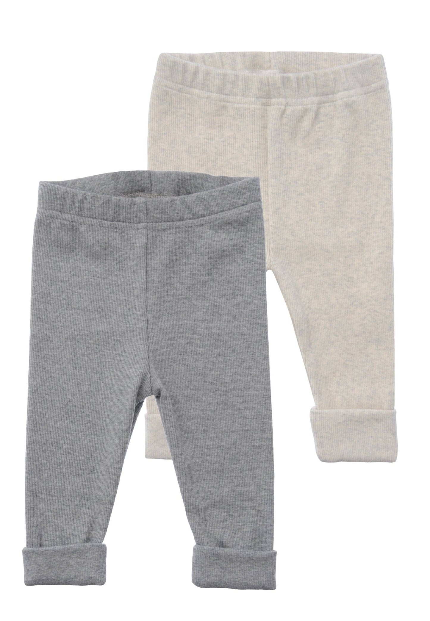 Das unverzichtbare Basic für jeden Tag! Der praktische Doppelpack weicher Baumwoll-Leggings macht jede Krabbel-Bewegung mit, ohne den Bauch einzuschnüren.