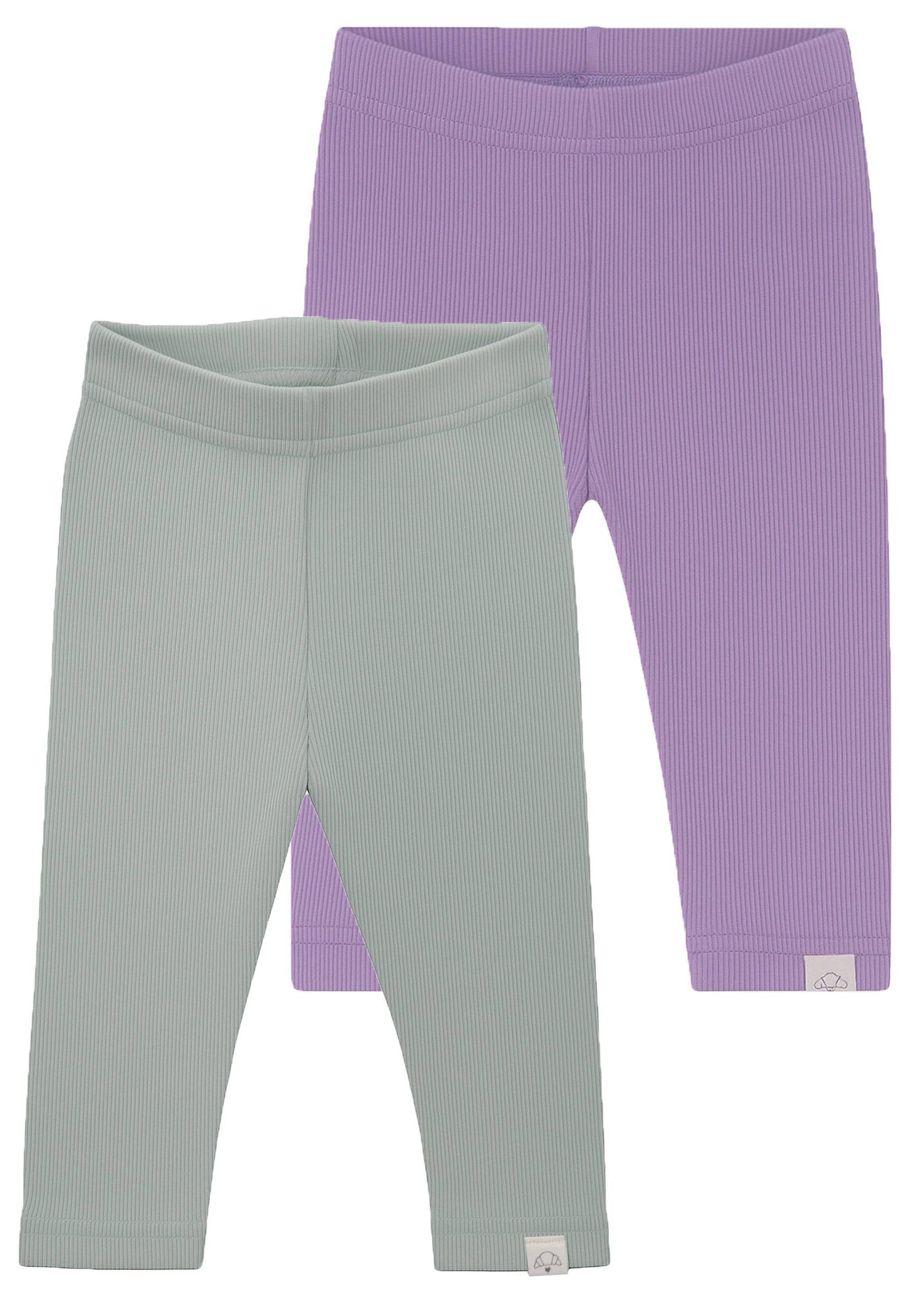 Liliput 2er-Pack Leggings in Flieder & Ecru – 95% Baumwolle, hochelastisch, weich & atmungsaktiv. Bequemer Gummibund. Größen 62/68–104. Jetzt entdecken!