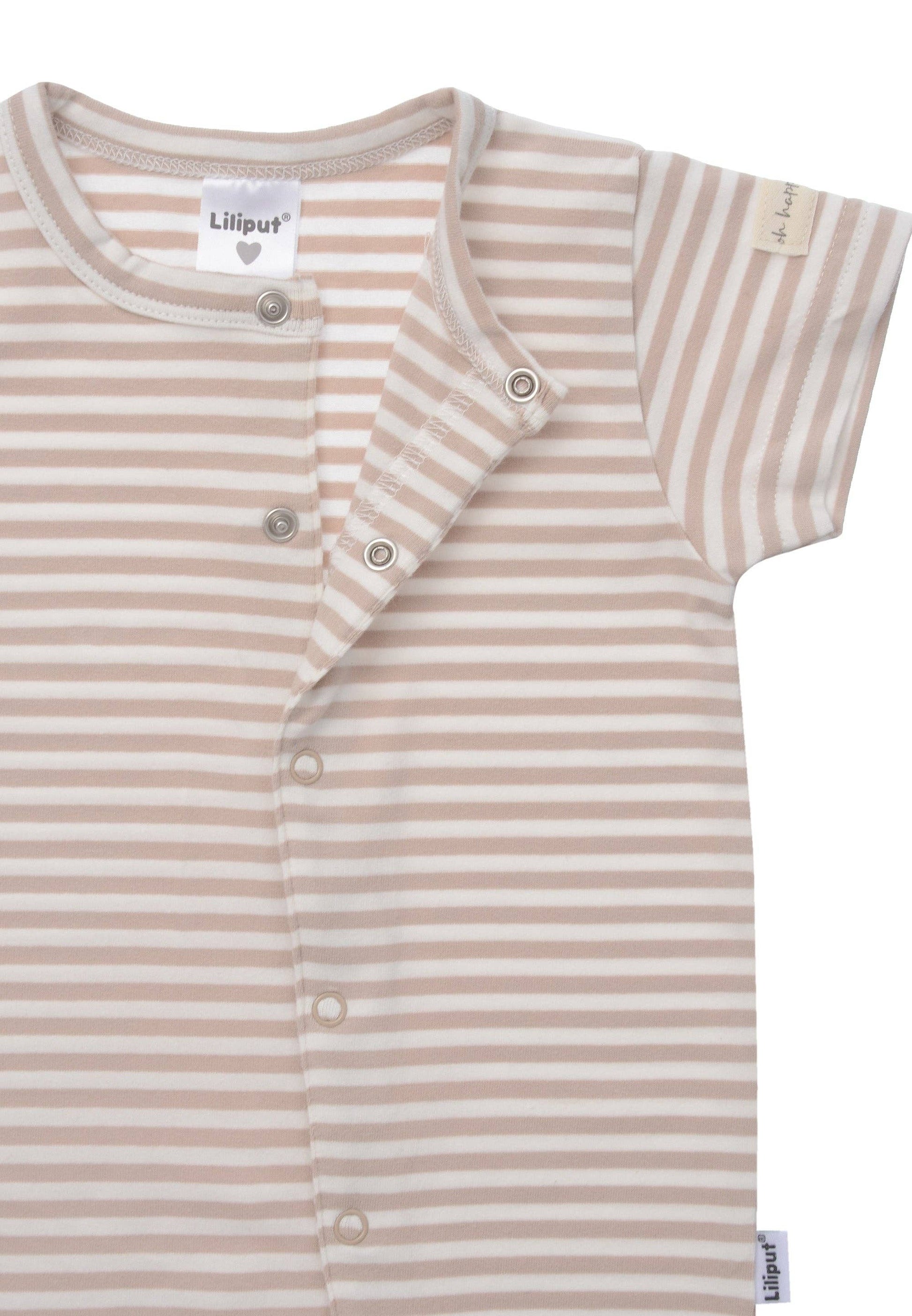 Kuschelige Einteiler im praktischen Doppelpack! Die zeitlosen Strampler aus weichem Jersey mit integrierten Füßchen sorgen für entspannte Träume.
