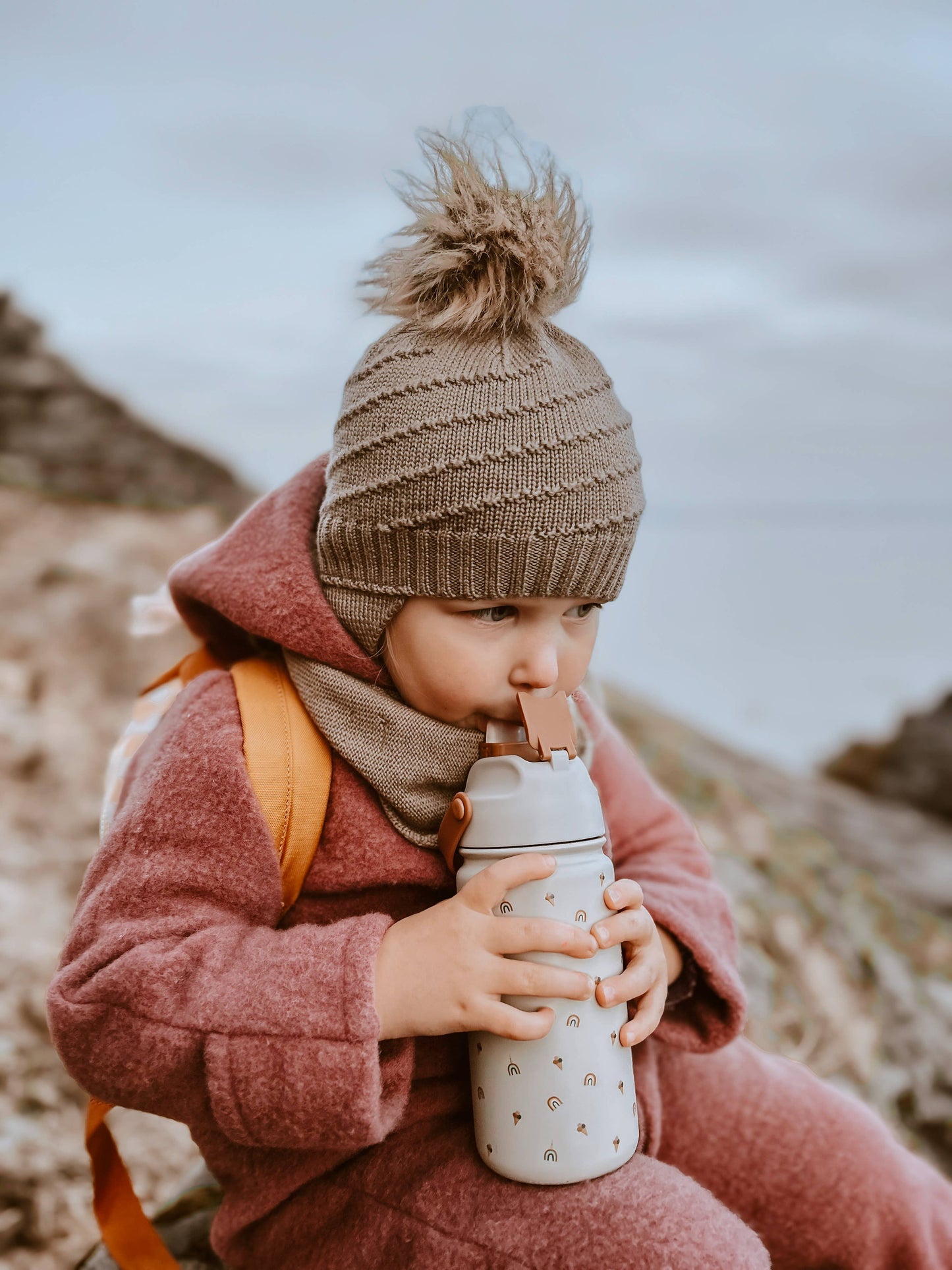 Isolierte Kinderflasche aus Edelstahl