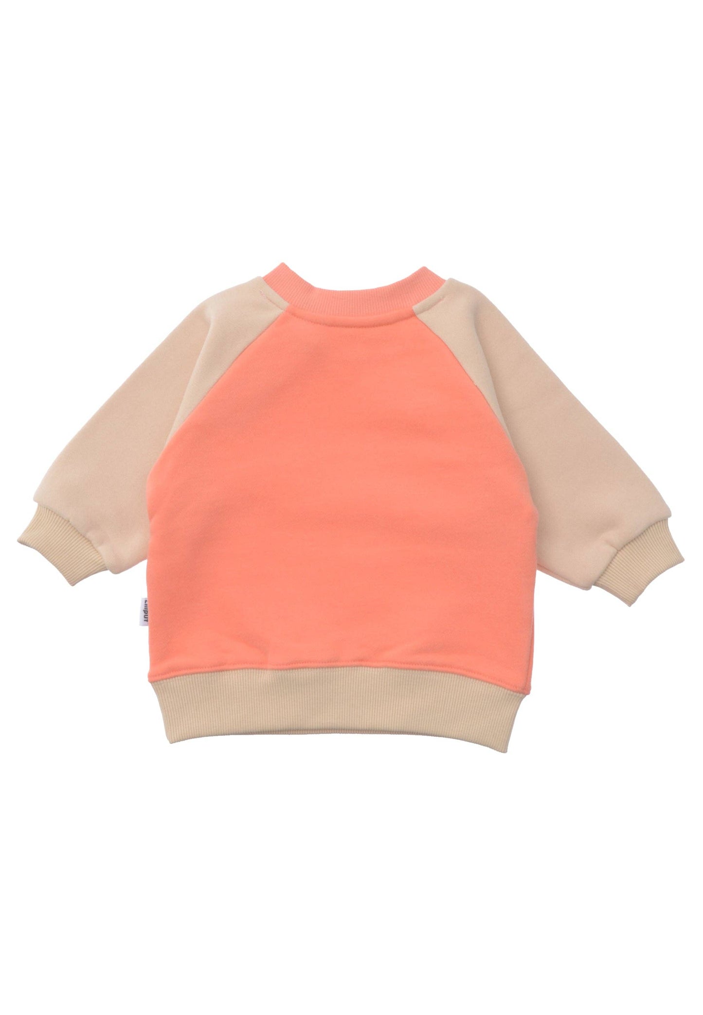 Sweatshirt in orange/beige "Herz"