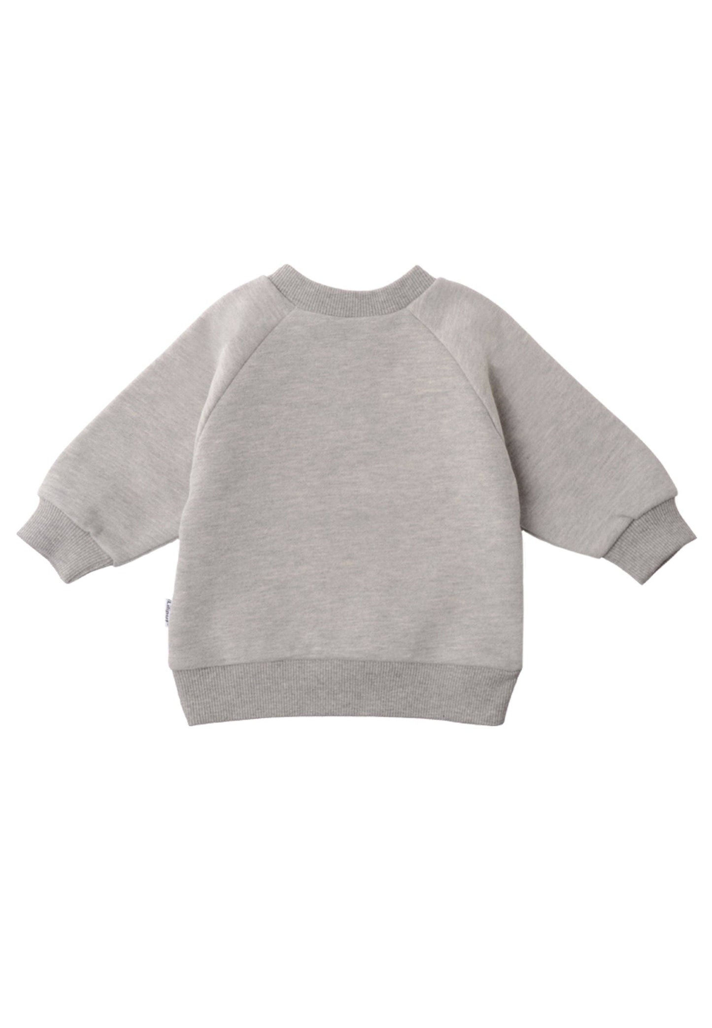 Sweatshirt in grau-melange mit Print "Selflove Club"
