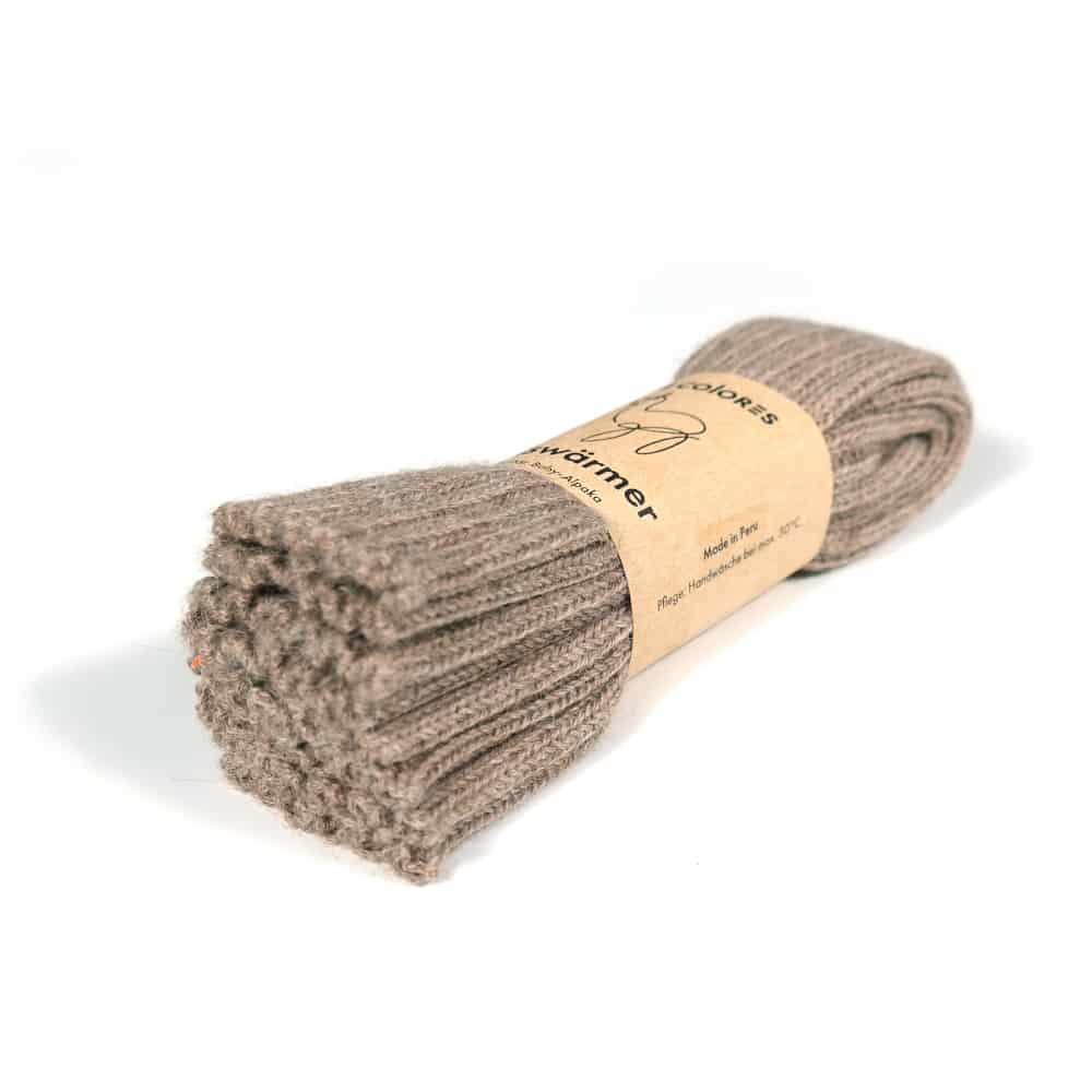Schluss mit kalten Waden! Die herrlich weichen Stulpen aus reiner Baby-Alpakawolle sind hypoallergen, kratzfrei und temperaturausgleichend.