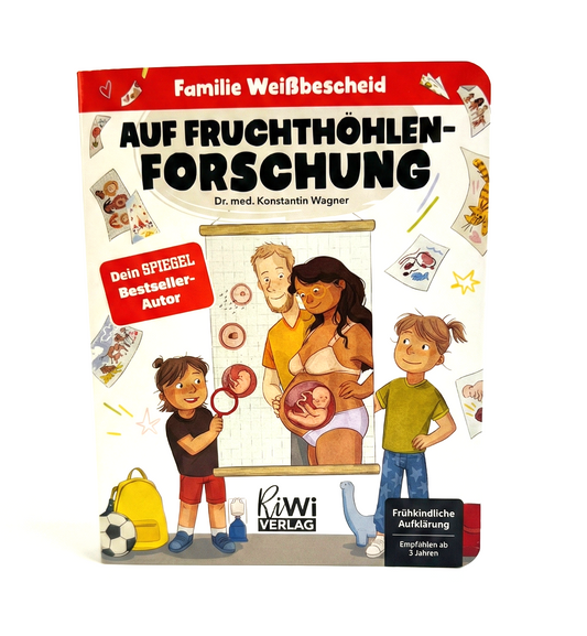 Keine Märchen vom Klapperstorch! Das moderne Aufklärungsbuch erklärt Schwangerschaft, Geburt und Zeugung biologisch korrekt und absolut kindgerecht.