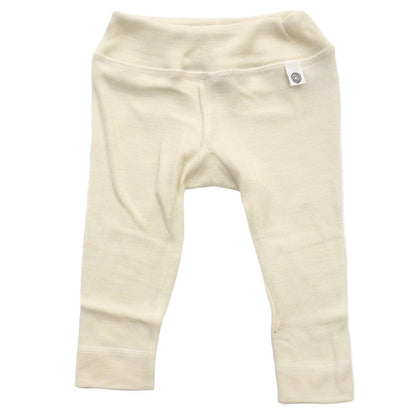 Kratzfreie Wärme für kleine Krabbler! Die weiche Strickhose aus 100% Merinowolle wächst dank der praktischen Umschlagbündchen lange mit deinem Kind mit.