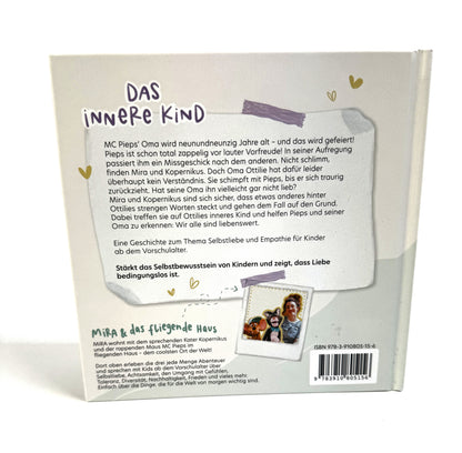 Auch Omas waren mal klein! Eine berührende Bilderbuch-Geschichte von Mira über das innere Kind, Fehler machen und wertvolle Eltern-Kind-Gespräche.