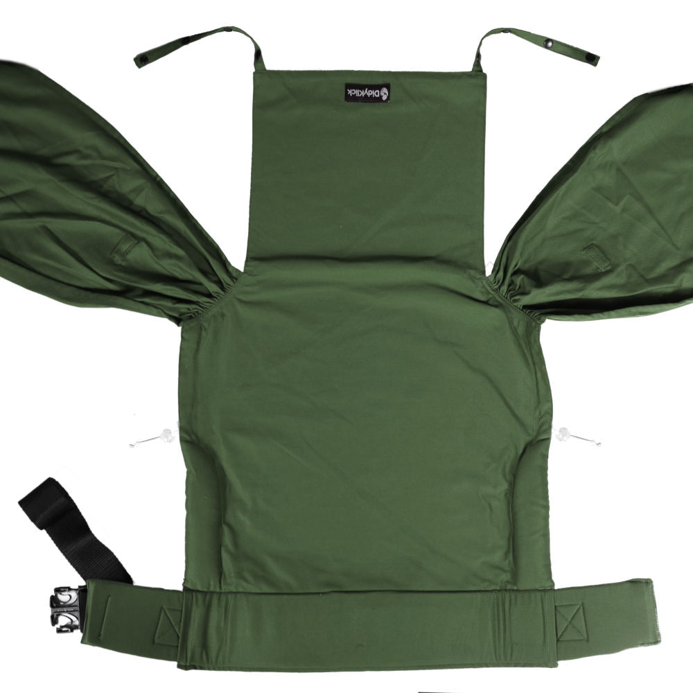Extra groß und stabil für Weltentdecker! Die mitwachsende Half-Buckle Kleinkindtrage bietet maximalen Komfort, auch wenn dein Kind schwerer wird.