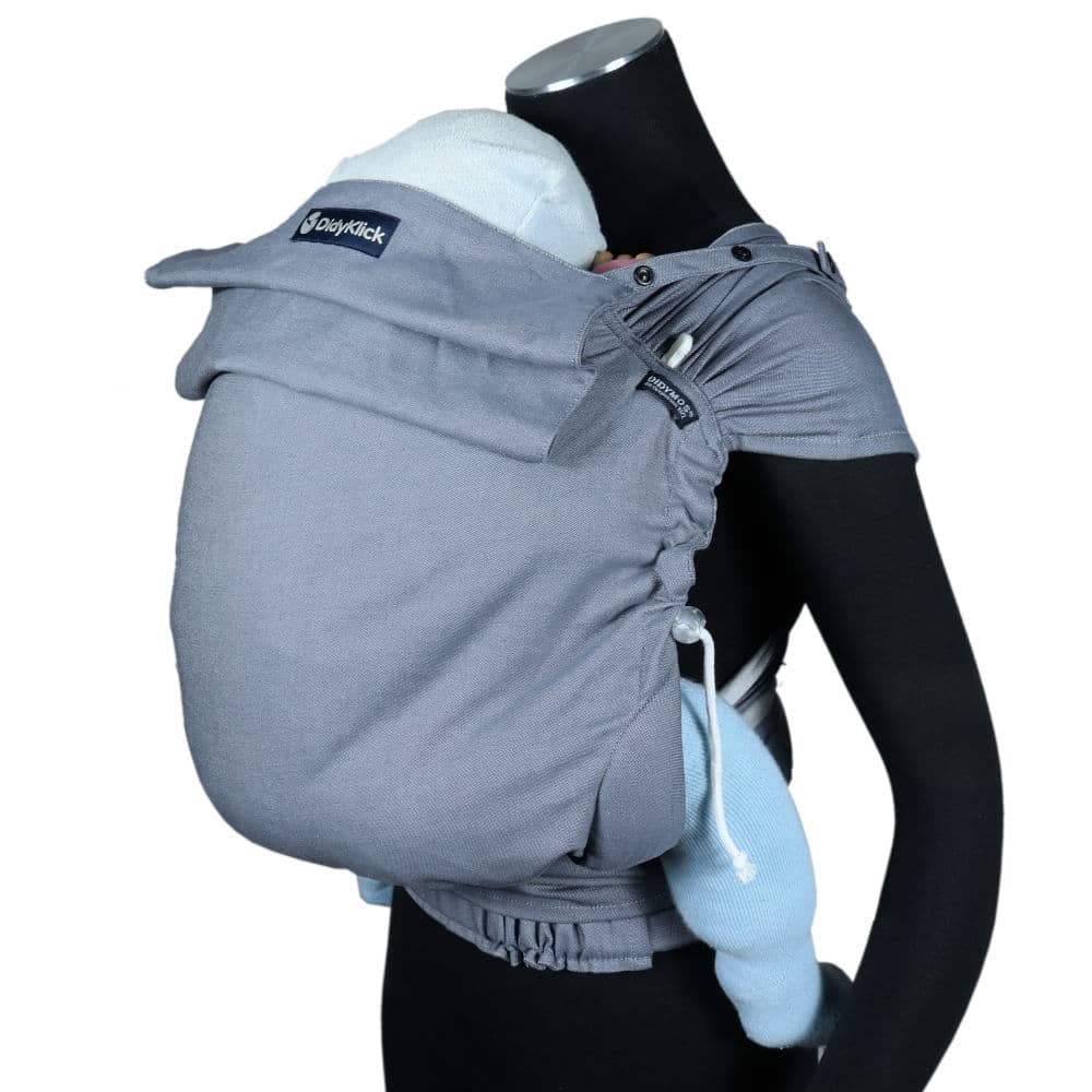 Extra groß und stabil für Weltentdecker! Die mitwachsende Half-Buckle Kleinkindtrage bietet maximalen Komfort, auch wenn dein Kind schwerer wird.