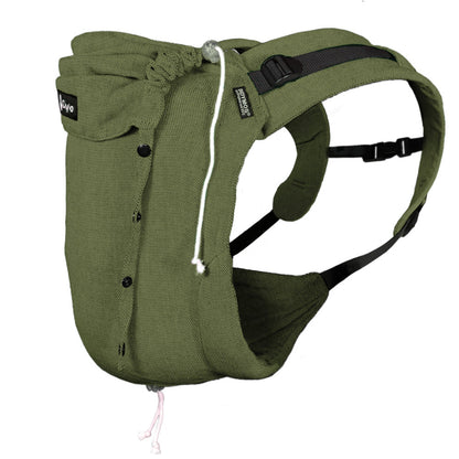 Mama, hoch! Mama, runter! Die schnelle Rucksack-Trage ohne Bauchgurt ist das kompakte Must-Have für Laufkinder und ideal in der Schwangerschaft.
