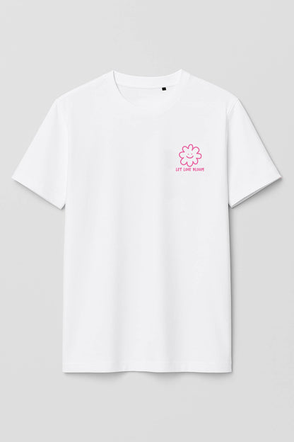Zeig deine Liebe im Alltag! Das weiche Baumwoll-Shirt mit inspirierendem Print ist lässig geschnitten und passt perfekt zum Mini-Me-Look deines Kindes.