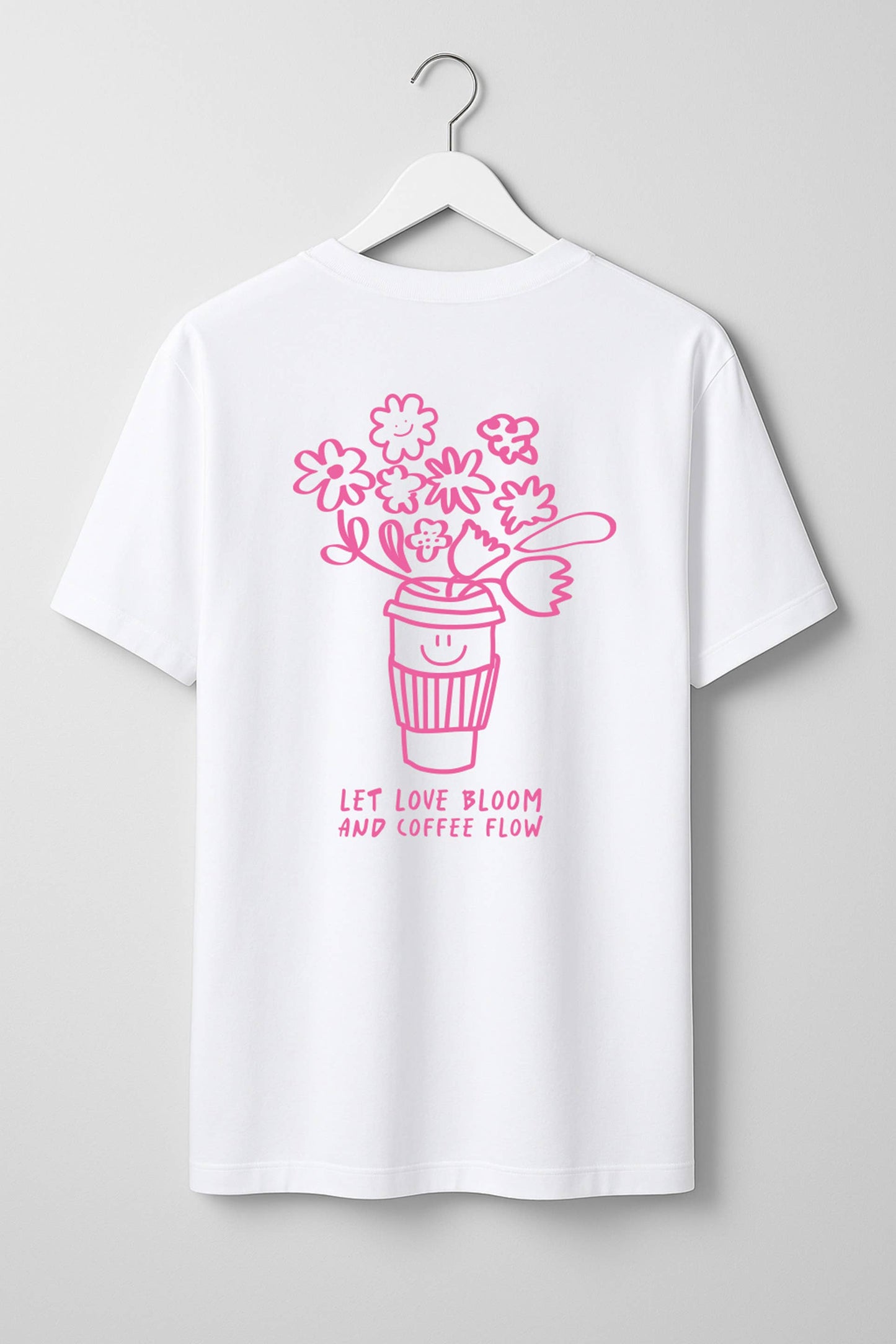 Zeig deine Liebe im Alltag! Das weiche Baumwoll-Shirt mit inspirierendem Print ist lässig geschnitten und passt perfekt zum Mini-Me-Look deines Kindes.