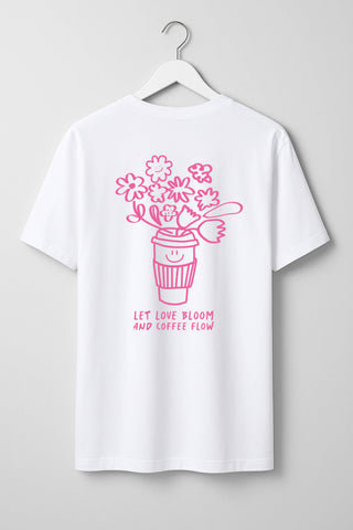 Zeig deine Liebe im Alltag! Das weiche Baumwoll-Shirt mit inspirierendem Print ist lässig geschnitten und passt perfekt zum Mini-Me-Look deines Kindes.