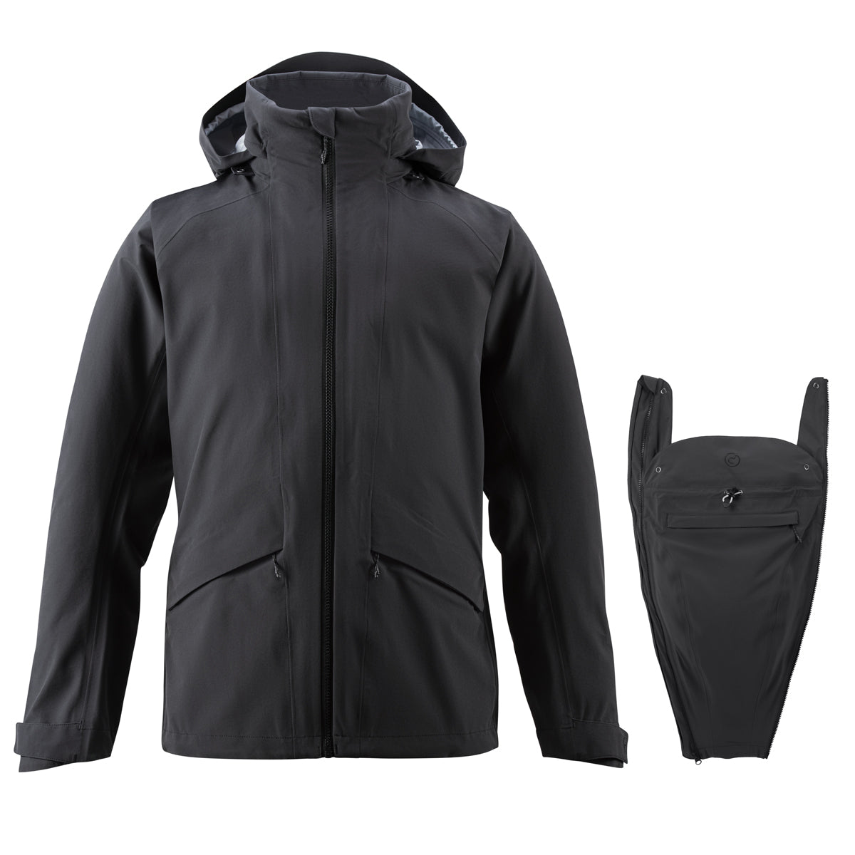Endlich auch für Trage-Papas! Die robuste 3-in-1 Softshell-Jacke ist absolut winddicht, wasserabweisend und punktet mit einem sportlichen Outdoor-Look.