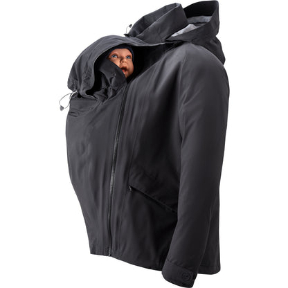 Endlich auch für Trage-Papas! Die robuste 3-in-1 Softshell-Jacke ist absolut winddicht, wasserabweisend und punktet mit einem sportlichen Outdoor-Look.