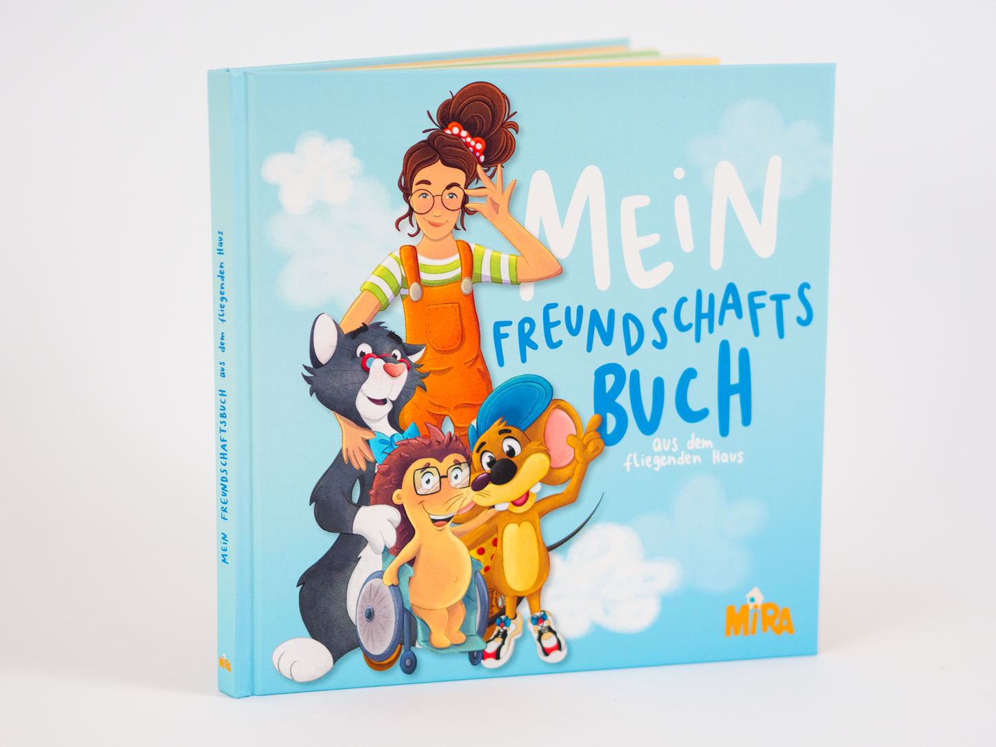 Mehr als nur Steckbriefe! Das achtsame Freundebuch mit tollen Impulsen von Mira und MC Pieps bietet viel Platz für Kreativität und tiefgründige Fragen.
