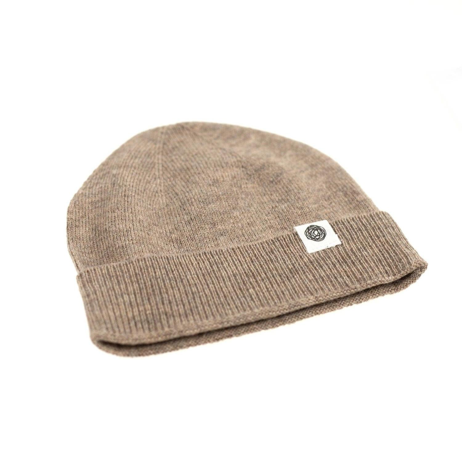 Lässiger Look und kratzfreie Wärme! Die weiche Beanie-Strickmütze mit breitem Umschlag aus 100% Merinowolle ist elastisch und wächst lange mit.