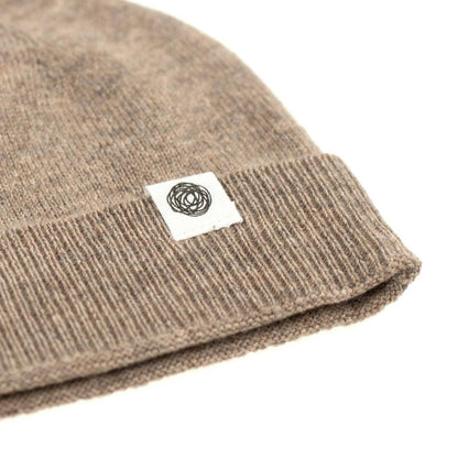Lässiger Look und kratzfreie Wärme! Die weiche Beanie-Strickmütze mit breitem Umschlag aus 100% Merinowolle ist elastisch und wächst lange mit.