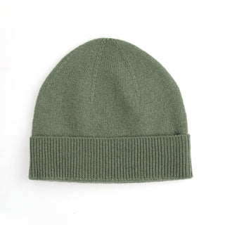 Lässiger Look und kratzfreie Wärme! Die weiche Beanie-Strickmütze mit breitem Umschlag aus 100% Merinowolle ist elastisch und wächst lange mit.