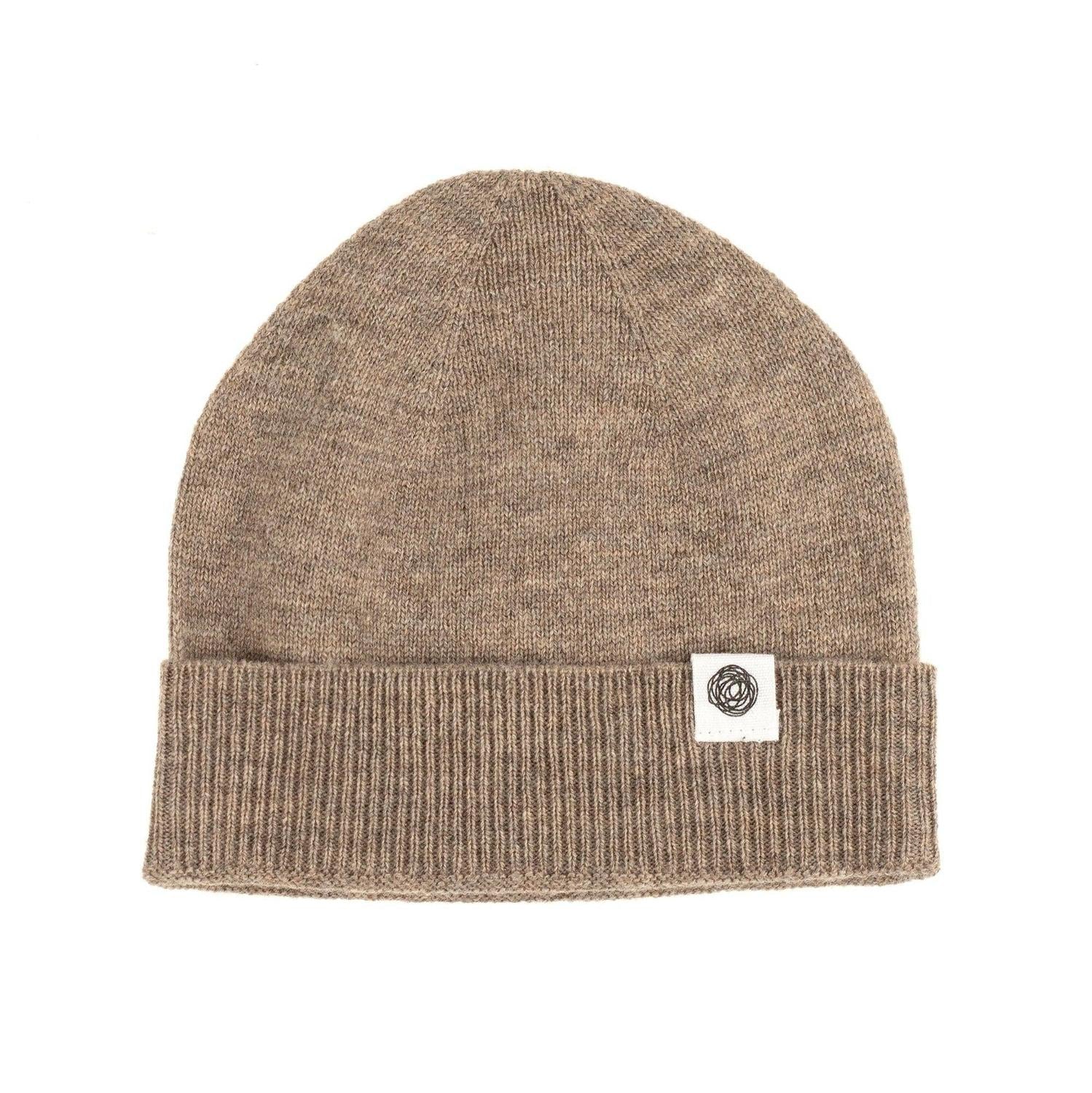 Lässiger Look und kratzfreie Wärme! Die weiche Beanie-Strickmütze mit breitem Umschlag aus 100% Merinowolle ist elastisch und wächst lange mit.
