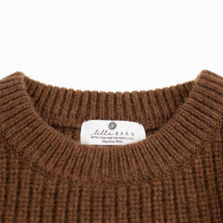 Die perfekte Schicht für das Zwiebelprinzip! Der klassische Strickpullover aus 100% temperaturausgleichender Merinowolle wärmt, ohne zu überhitzen.