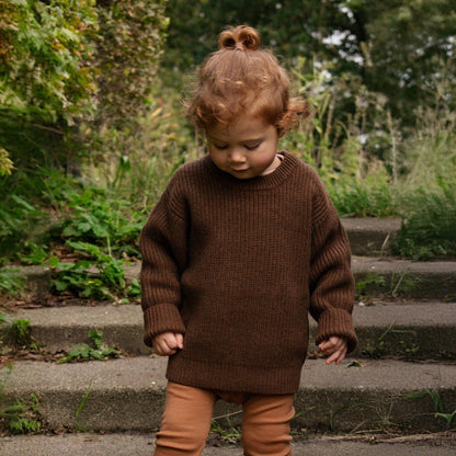 Die perfekte Schicht für das Zwiebelprinzip! Der klassische Strickpullover aus 100% temperaturausgleichender Merinowolle wärmt, ohne zu überhitzen.