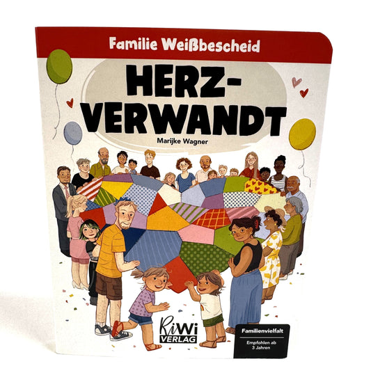 Familie ist, wen man liebt! Ein warmherziges Bilderbuch über Regenbogenfamilien, Patchwork und die Erkenntnis, dass echte Verbundenheit zählt.