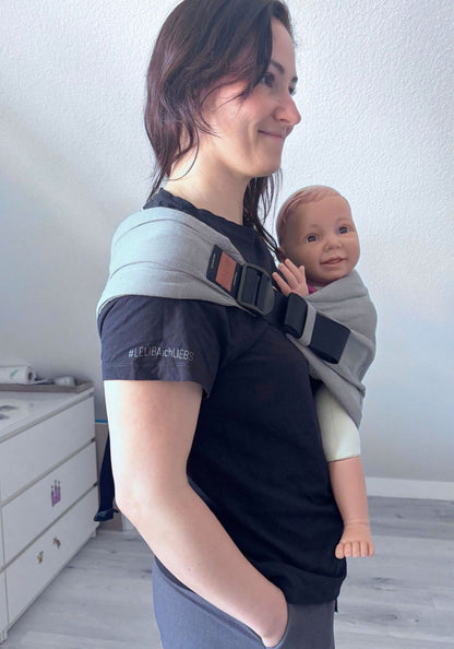 LELIBA Hopper Hüfttrage aus Bio-Baumwolle – in Sekunden bereit, ergonomisch & rückenschonend. Ideal für Lauflernkinder bis 20 kg. Jetzt entdecken!