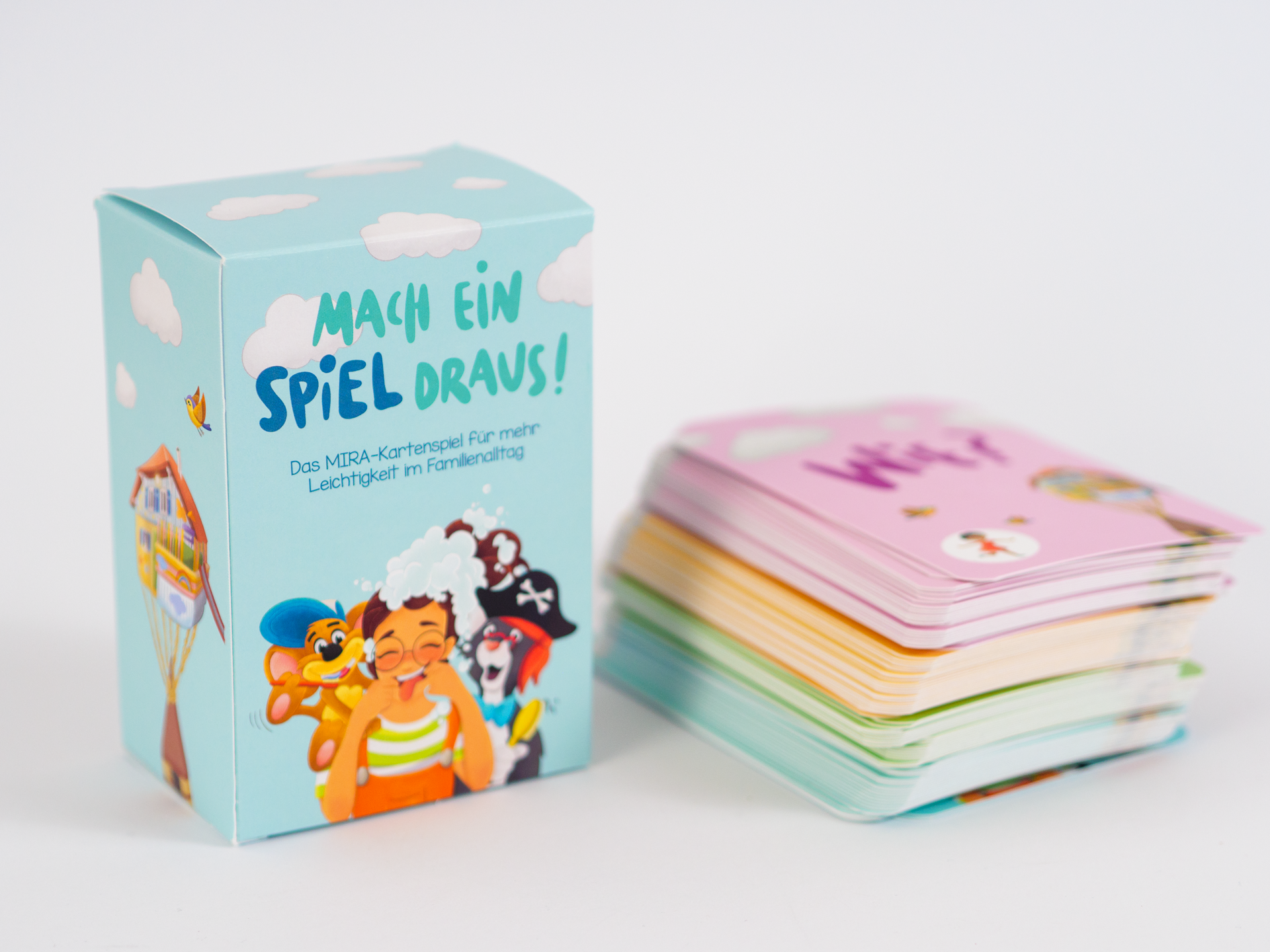 Schluss mit Machtkämpfen! Das innovative Kartenspiel für mehr Leichtigkeit im Familienalltag verwandelt Pflichten wie Aufräumen in echten Spielspaß.