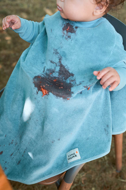 Little Casimir "Boo" Ärmellätzchen aus Baumwollfrottee – saugstark, wasserabweisend & mitwachsend von 6 Monaten bis 6 Jahren. OEKO-TEX. Jetzt entdecken!