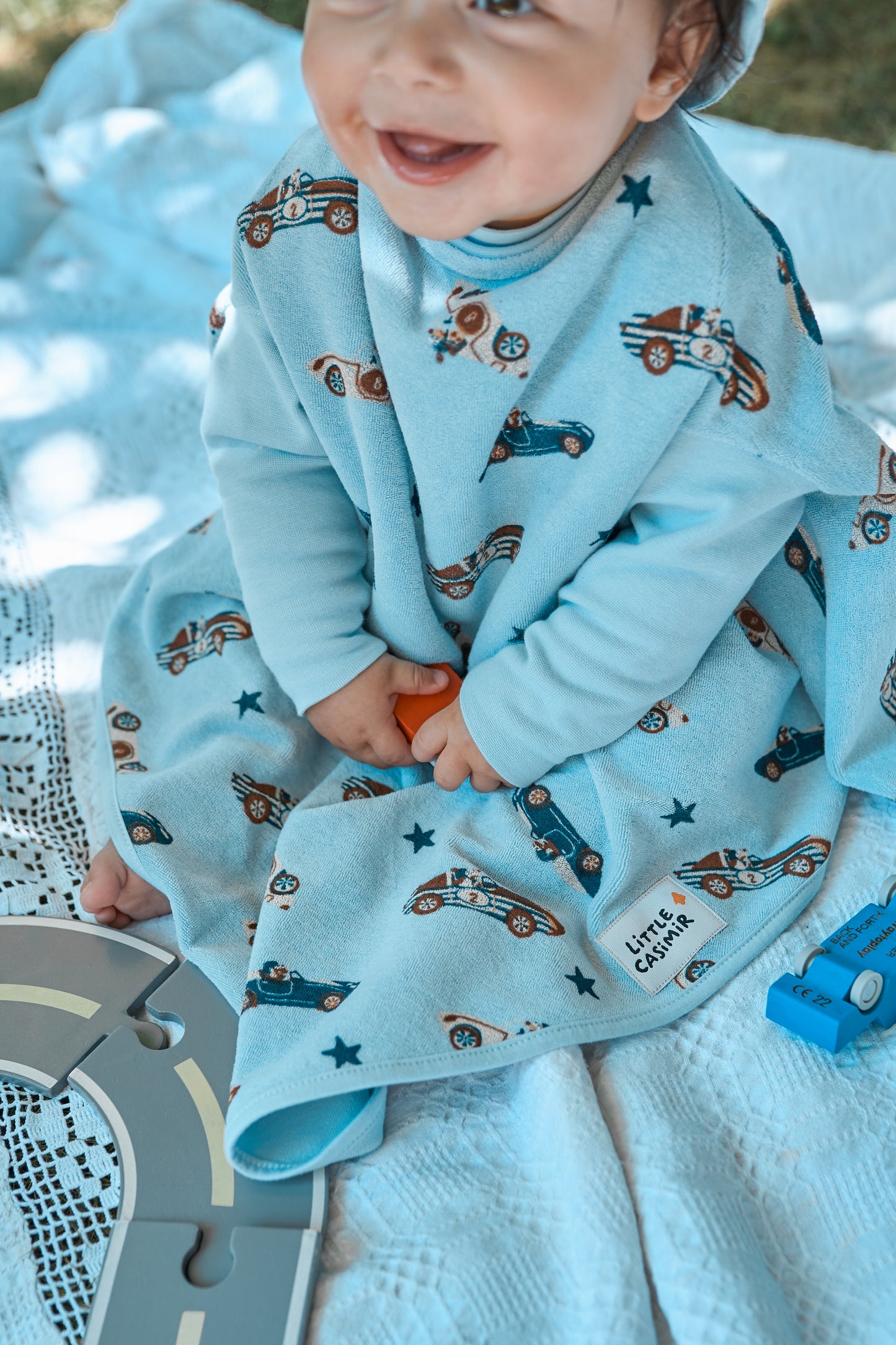 Little Casimir "Boo" Ärmellätzchen aus Baumwollfrottee – saugstark, wasserabweisend & mitwachsend von 6 Monaten bis 6 Jahren. OEKO-TEX. Jetzt entdecken!