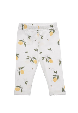 Bequem, elastisch und formstabil. Die fröhliche Sommer-Leggings aus weichem Baumwoll-Jersey macht jede Bewegung mit, ohne einzuengen.