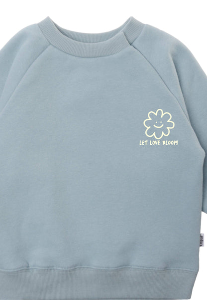 Für den perfekten Mama-Kind-Look! Das weiche hellblaue Sweatshirt der exklusiven Mini & Me Edition ist wunderbar bequem und ein echter Hingucker.