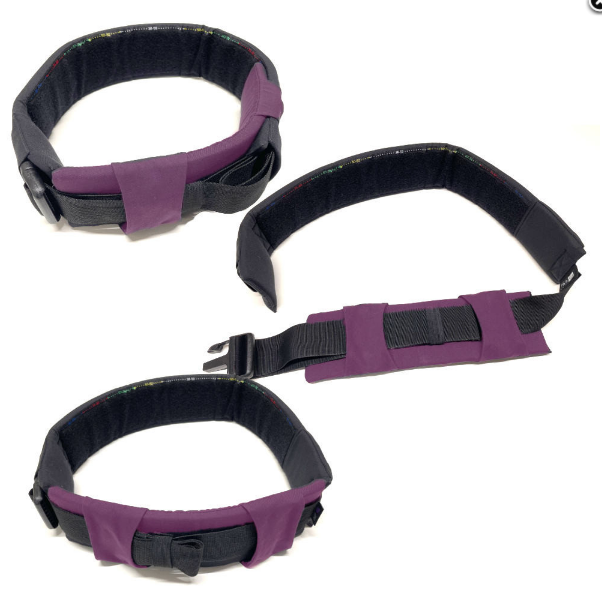 Das Rücken-Upgrade für schwere Babys! Das ergonomische Gurt-Pad verteilt den Druck des Bauchgurts optimal und beugt Rückenschmerzen bei längeren Trage-Ausflügen vor.