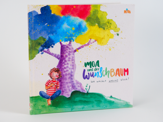 Macht Spielzeug wirklich glücklich? Eine philosophische Bilderbuch-Geschichte über einen magischen Baum, große Wünsche und was wirklich im Leben zählt.