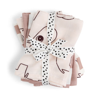 Die Alleskönner für den Babyalltag! Die extra weichen, saugstarken Mulltücher (70x70 cm) sind ideal als Spucktuch, Schnuffeltuch oder leichte Decke.