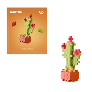 Der pflegeleichteste Zimmergarten! Baue trendige 3D-Pflanzen mit Plus-Plus Steinen. 100% kreativer Spielspaß und ein toller Hingucker für den Schreibtisch.