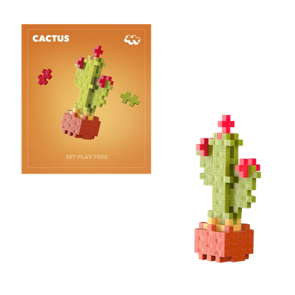 Der pflegeleichteste Zimmergarten! Baue trendige 3D-Pflanzen mit Plus-Plus Steinen. 100% kreativer Spielspaß und ein toller Hingucker für den Schreibtisch.