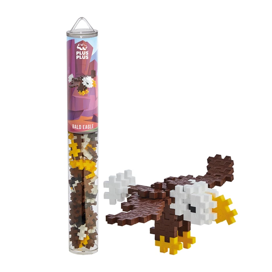 Heb ab ins Abenteuer! Das coole Bauset inklusive Anleitung lässt Kinder einen 3D-Adler erschaffen. Ideal für unterwegs und als kleines Geschenk.
