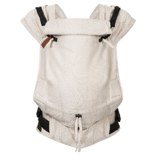 Schluss mit Stress beim Anlegen! Die Primeo Full-Buckle lässt sich bequem voreinstellen und wie ein Rucksack anziehen – perfekt für unruhige Babys.